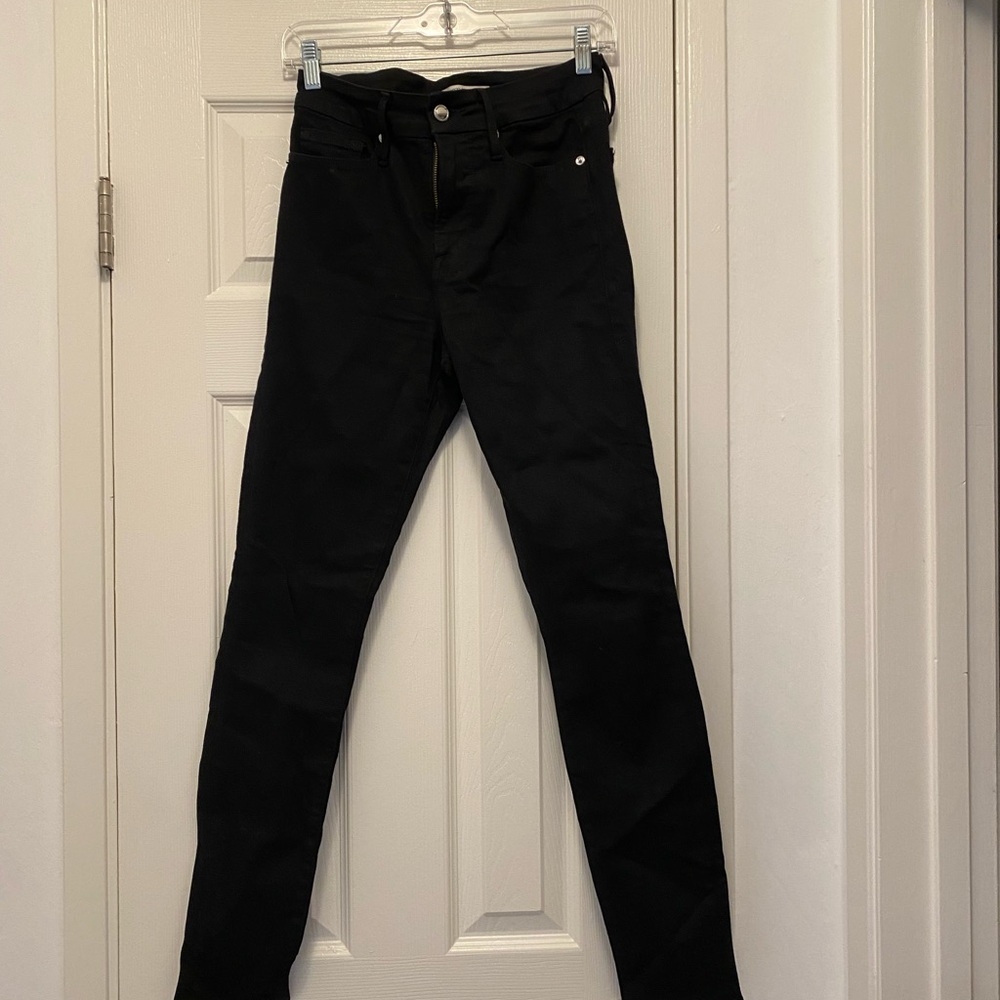 Good American Black Skinny Jeans